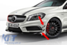 Mercedes-Benz A-Klasse (W176) A45 AMG Design 4-részes Splitter Készlet (Évj.: 2012 - 2015.08) by CarKitt