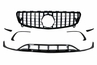 Mercedes-Benz A-Klasse (W176) AMG Line Design 7-részes Splitter Készlet és Hűtőrács (Évj.: 2015.09 - 2018) by CarKitt