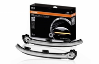 Volkswagen Golf (MK7)/Touran (II) White Edition Dinamikus LED-es Visszapillantó Indexpár (Évj.: 2012.08-től) by CarKitt