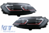 Volkswagen Golf (MK7) GTI Look Első Dinamikus LED-es Fényszórópár és Hűtőrács (Évj.: 2017 - 2020) by CarKitt