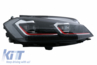 Volkswagen Golf (MK7) GTI Look Első Dinamikus LED-es Fényszórópár és Hűtőrács (Évj.: 2017 - 2020) by CarKitt
