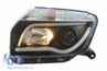 Dacia Duster LED-es TubeLight Design Első Fényszórópár (Évj.: 2009 - 2014) by CarKitt