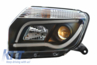 Dacia Duster LED-es TubeLight Design Első Fényszórópár (Évj.: 2009 - 2014) by CarKitt