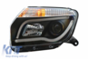 Dacia Duster LED-es TubeLight Design Első Fényszórópár (Évj.: 2009 - 2014) by CarKitt