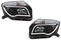 Dacia Duster LED-es TubeLight Design Első Fényszórópár (Évj.: 2009 - 2014) by CarKitt