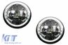 Jeep Wrangler (JL/JK) Halo Design, CREE LED-es, DRL-es Első Fényszórópár (Évj.: 1976 - 2019) by CarKitt