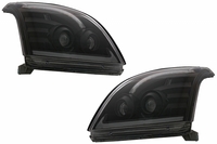 Toyota Land Cruiser (FJ120) DRL-es, Dinamikus LED-es Első Fényszórópár (Évj.: 2003 - 2008) by CarKitt