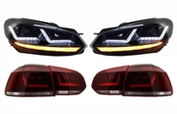 Volkswagen Golf (MK6) LEDriving, GTI Design, Xenon Első Fényszórópár és LED-es Hátsó Lámpapár (Évj.: 2008 - 2012) by CarKitt