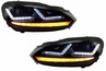 Volkswagen Golf (MK6) LEDriving, Xenon, GTI-Design, Dinamikus LED-es Első Fényszórópár (Évj.: 2008 - 2012) by CarKitt