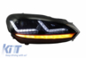 Volkswagen Golf (MK6) LEDriving, Xenon, GTI-Design, Dinamikus LED-es Első Fényszórópár (Évj.: 2008 - 2012) by CarKitt