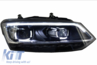 Volkswagen Polo (6R/6C) Matrix Look, Dinamikus LED-es, Lightbar Első Fényszórópár (Évj.: 2010 - 2017) by CarKitt