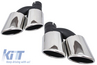 Audi A4 (B8) S4 Design Hátsó Lökhárító Diffúzor és Kipufogóvégpár (Évj.: 2012  - 2015) by CarKitt