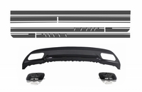 Mercedes-Benz A-Klasse (W176) AMG Design Diffúzor és Dekorszett (Évj.: 2012 - 2018) by CarKitt