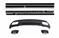 Mercedes-Benz A-Klasse (W176) AMG Design Diffúzor és Dekorszett (Évj.: 2012 - 2018) by CarKitt