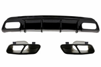 Mercedes-Benz A-Klasse (W176) AMG Design Diffúzor és Kipufogóvégpár (Évj.: 2012 - 2018) by CarKitt