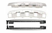 Mercedes-Benz ML-Klasse (W164) Fellépőpár és Védőlemezpár (Évj.: 2005 - 2008) by Carkitt