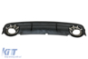 Audi A6 (4F) RS6 Design Hátsó Lökhárító Diffúzor (Évj.: 2009 - 2012) by CarKitt