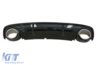 Audi A6 (4F) RS6 Design Hátsó Lökhárító Diffúzor (Évj.: 2009 - 2012) by CarKitt