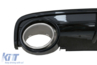 Audi A6 (4F) RS6 Design Hátsó Lökhárító Diffúzor (Évj.: 2009 - 2012) by CarKitt