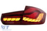 BMW 3-as Széria (F30/F35/F80) M4 Design, OLED, Dinamikus LED-es Hátsó Lámpapár (Évj.: 2011 - 2019) by CarKitt