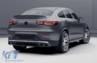 Mercedes-Benz GLC-Klasse (C253) GLC43 AMG Design Hátsó Lökhárító Diffúzor és Kipufogóvégpár (Évj.: 2020-tól) by CarKitt