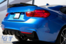 BMW 4-es Széria (F32, F33, F36) M-Perfomance Design Hátsó Lökhárító Diffúzor (Évj.: 2013 - 2019) by CarKitt