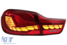 BMW 4-es Széria (F32/F33/F36/F82/F83) M4 Design, OLED, Dinamikus LED-es Hátsó Lámpapár (Évj.: 2013 - 2019.03) by CarKitt