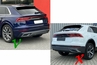 Audi Q8 (4M) S-Line Design Hátsó Lökhárító Diffúzor és Kipufogóvégpár (Évj.: 2018-tól) by Carkitt