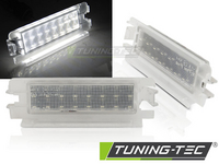 Dacia Logan (MK1) / Sandero (MK1) / Renault Clio (MK2) LED-es Rendszámtábla Világításpár (Évj.: 2001.05 - 2012) by Tuning-Tec