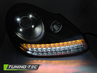 Porsche Cayenne (9PA) Daylight, Fekete, HID Xenon Első Fényszórópár (Évj.: 2002 - 2006) by Tuning-Tec