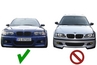 BMW 3-as Széria (E46) M-Technik Design Ködlámpatakarópár (Évj.: 1998 - 2005) by CarKitt