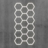 Unicarat HEXA Világítás - 17 Részes - 2350 x 5010 x 21 mm by Unicarat