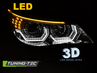 BMW X5 E70 LED-es TRU DRL Első Lámpa, Tuning-Tec, AFS, Angel Eyes (Évj.: 2007 - 2010)
