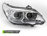 BMW X5 E70 LED-es TRU DRL Első Lámpa, Tuning-Tec, AFS, Angel Eyes (Évj.: 2007 - 2010)