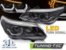 BMW 5-ös Széria (E60, E61) 3D LED Angel Eyes Első Fényszórópár (Évj.: 2003 - 2007) Tuning-Tec