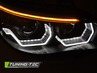 BMW 5-ös Széria (E60, E61) 3D LED Angel Eyes Első Fényszórópár (Évj.: 2003 - 2007) Tuning-Tec