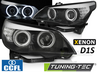 BMW 5-ös Széria (E60/E61) CCFL Angel Eyes Xenon Első Fényszórópár (Évj.: 2005 - 2007) by Tuning-Tec