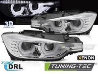 BMW F30 / F31, Xenon DRL Angel Eyes U-Type HID Első Lámpa (Évj.: 2011.10 - 2015.05) by Tuning-Tec