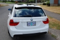 BMW 3-as Széria E91 Touring, M-Technik Design, Hátsó Lökhárító (Évj.: 2005-2008) by CarKitt