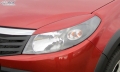 DACIA Sandero Morcosító Szemöldök Spoiler,  by RDX-Racedesign