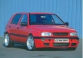Kerscher-Tuning, KRS, Első Spoiler Lökhárító Toldat, VW Golf 3