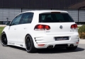 Kerscher-Tuning,Hátsó Lökhárító Spoiler Szoknya, Phoenix ,VW Golf 6