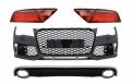 Audi A7 (4G) RS7 Design Első Lökhárító, Hátsó Diffúzor és LED-es Hátsó Lámpa (Évj.: 2010 - 2014) by CarKitt