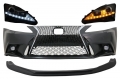 Lexus IS (XE20) IS-F XE30 Sport Design Első Lökhárító, Ködlámpapár és LED Fényszórók (Évj.: 2006 - 2013) by CarKitt