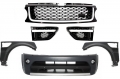 Land Rover Range Rover Sport (L320) Autobiography Design Első Lökhárító, Sárvédők, Hűtőrács és Ködlámpapár (Évj.: 2005 - 2013) by CarKitt