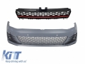 Volkswagen Golf (MK7) GTI Look Első Lökhárító és Jelnélküli Hűtőrács (Évj.: 2013 - 2017) by CarKitt