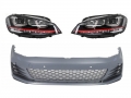 Volkswagen Golf (MK7) GTI Design Első Lökhárító és 3D LED-es, DRL Fényszórópár (Évj.: 2013 - 2017) by CarKitt