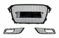 Audi A4 (B8) RS Design Jelnélküli Hűtőrács és Ködlámparács (Évj.: 2012 - 2015) by CarKitt