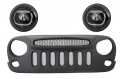 Jeep Wrangler / Rubicon (JK) Angry Birds Design Első Bi-Xenon Fényszórópár és Hűtőrács (Évj.: 2007 - 2017) by CarKitt