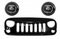 Jeep Wrangler / Rubicon (JK) Angry Birds Design Első Bi-Xenon Fényszórópár és Hűtőrács (Évj.: 2007 - 2017) by CarKitt